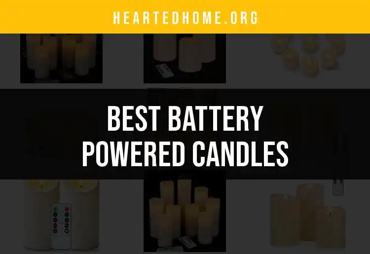 15 Battery Powered Candles That Beat the Real Thing