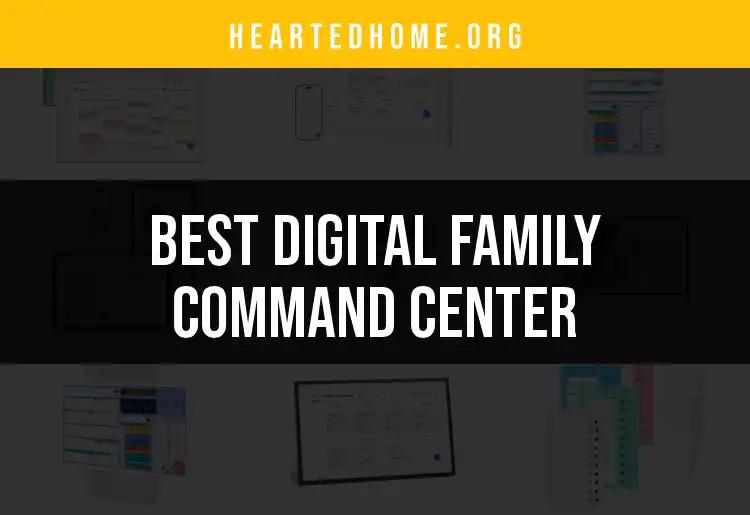 12 Best Digital Family Command Centers to Organize Your Home
