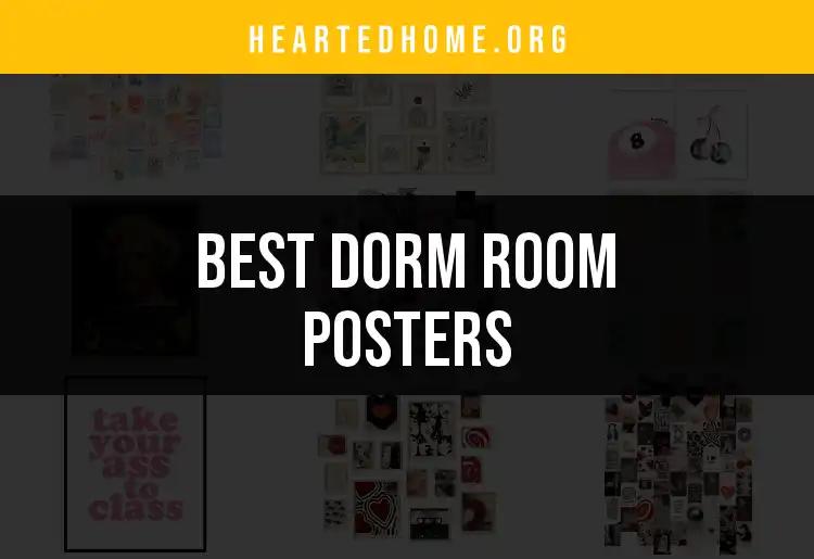 10 Must-Have Dorm Room Posters That Transform Your Space
