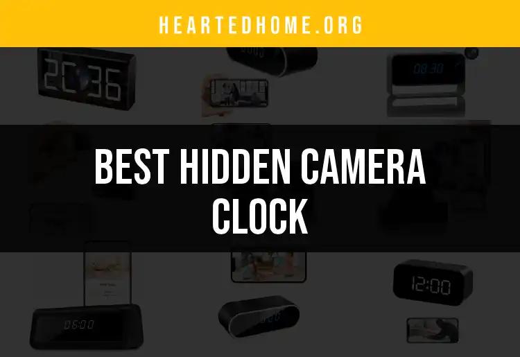 15 Hidden Camera Clocks That Blend Style and Security