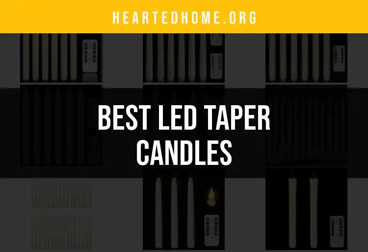 14 Must-Have LED Taper Candles for Any Occasion
