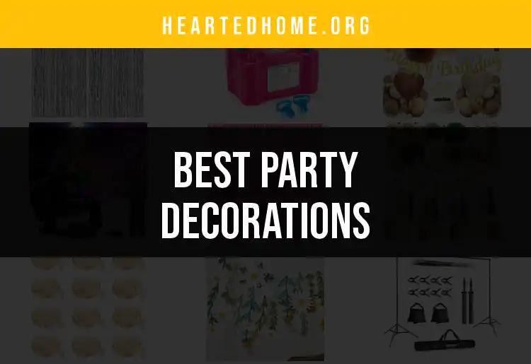 18 Must-Have Party Decorations for Perfect Celebrations