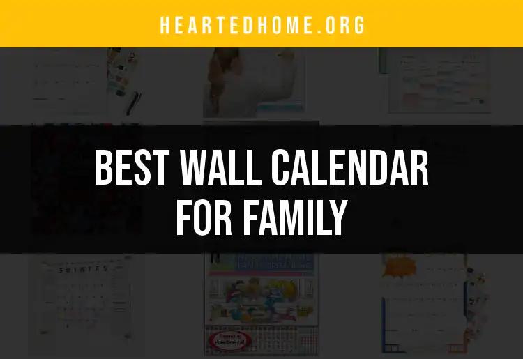 13 Family Wall Calendars That Will Organize Your Home Life